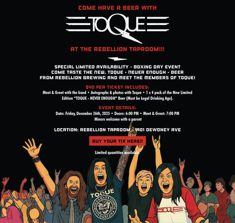 Come Have a Beer with TOQUE!